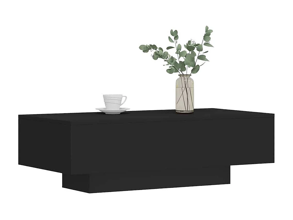 Mesa de centro-Mesa auxiliar 3 cajones madera maciza reciclada 100x50x35 cm SHL2343