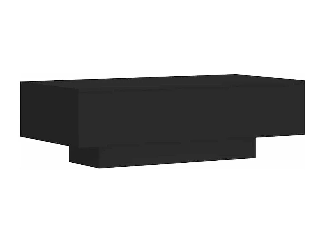 Table basse salon-Table d'appoint noir 100x49,5x31 cm bois d'ingénierie SHL8428