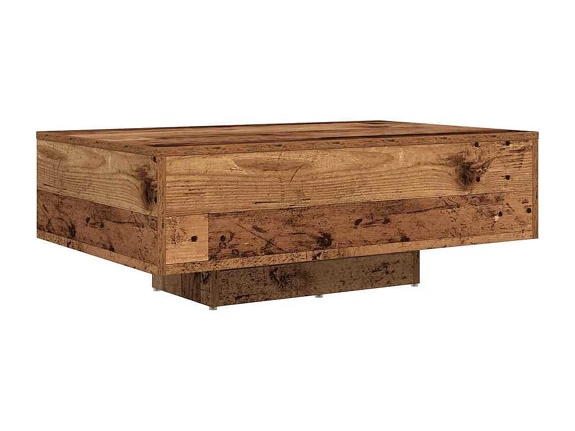 Salontafel | Koffietafel Oud hout 85 x 55 x 31 cm Bewerkt hout