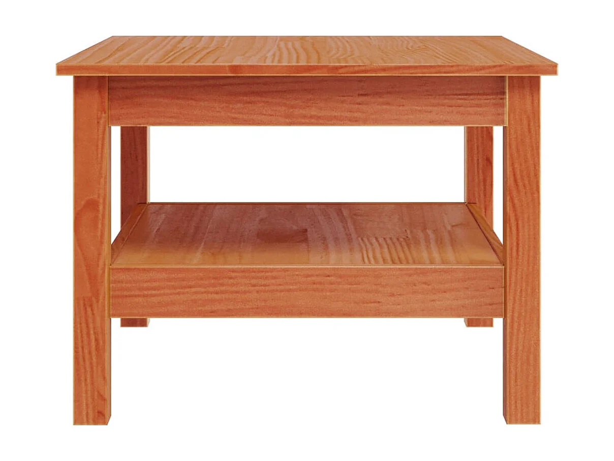 Mesa de centro-Mesa auxiliar madera contrachapada color roble 90x60x31 cm SHL2733