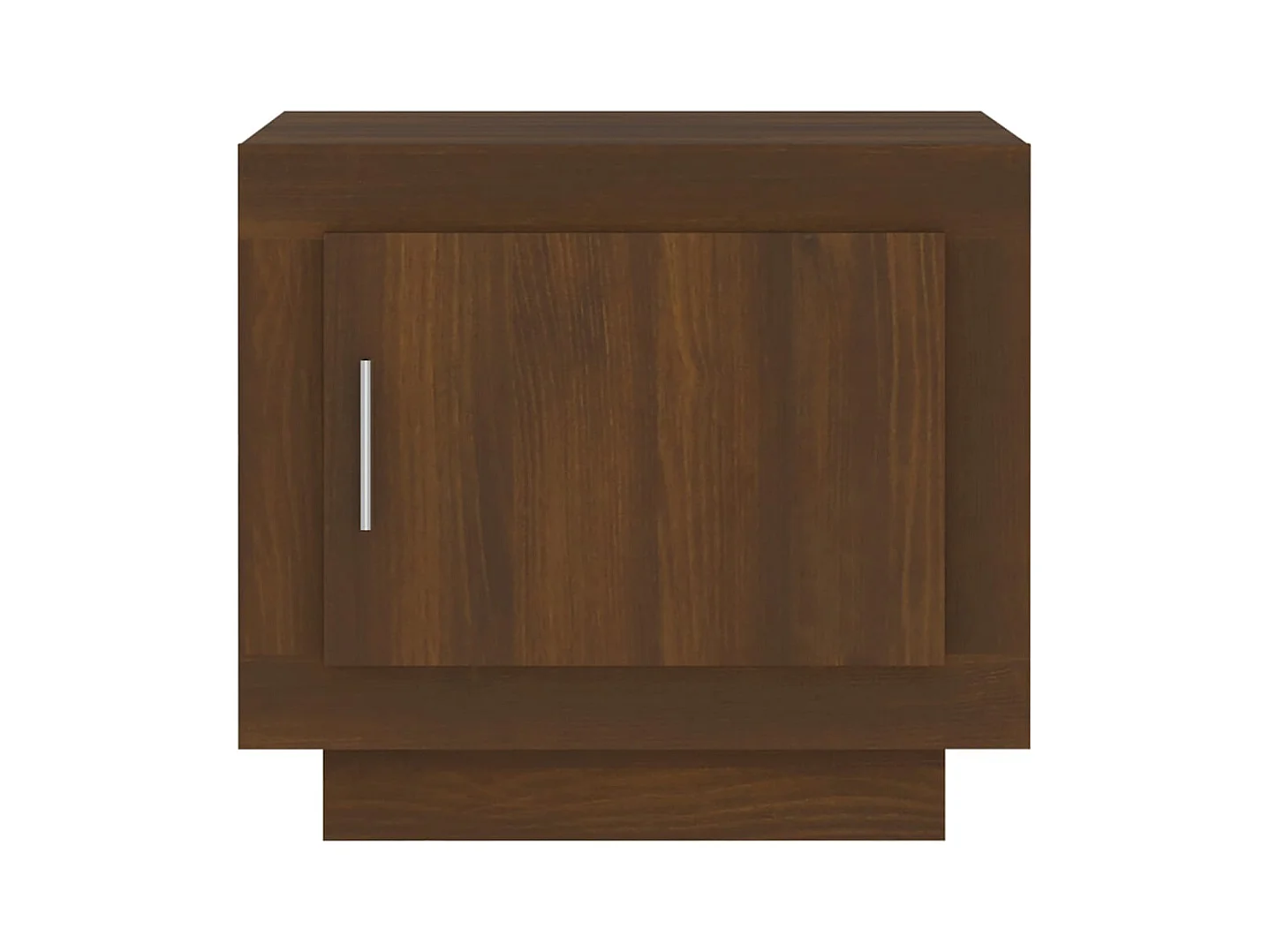 Mesa de centro | Mesa auxiliar madera contrachapada negro 50x50x40 cm SHL3190