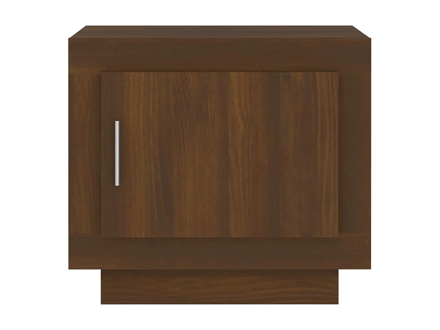 Couchtisch-Sofatisch-Beistelltische Braun Eichen-Optik 51x50x45 cm Holzwerkstoff SHL16540