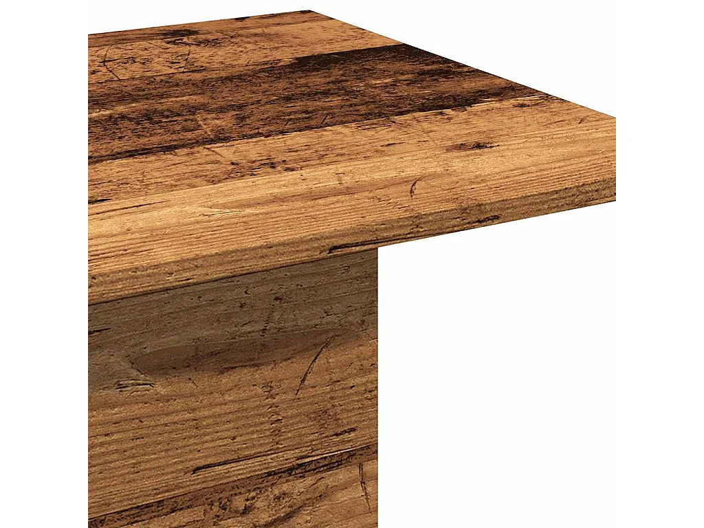 Table basse salon-Table d'appoint vieux bois 102x55,5x40 cm bois d'ingénierie SHL66780