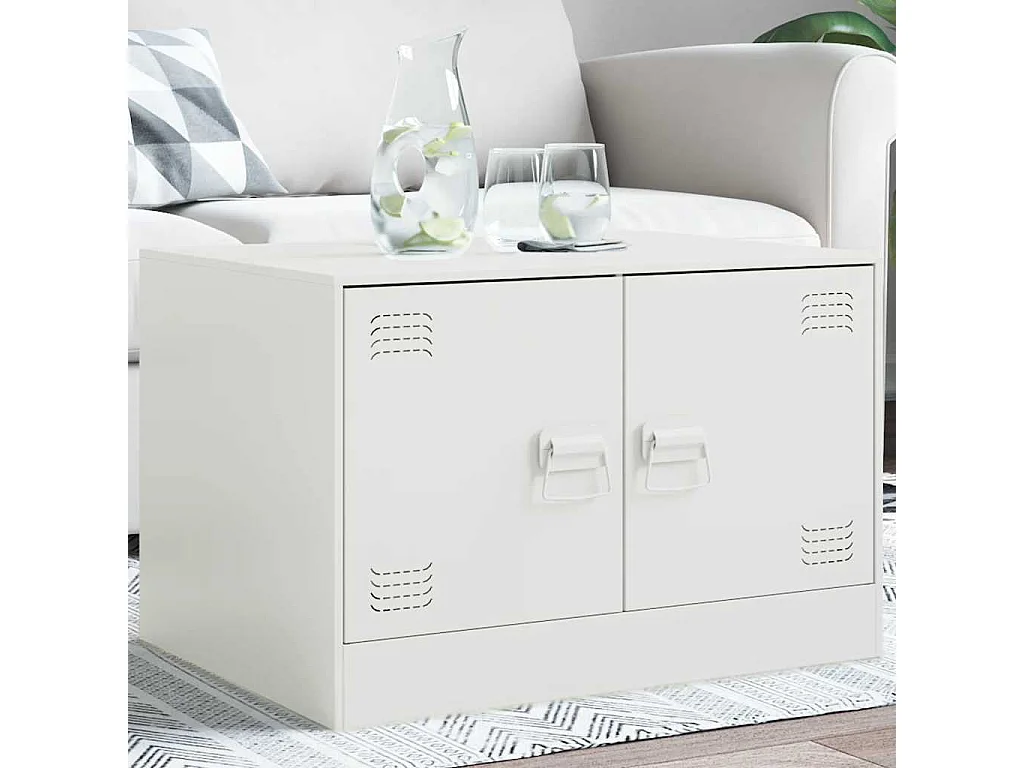 Mesa de centro-Mesa auxiliar de madera maciza mango 100x55x35 cm SHL1445