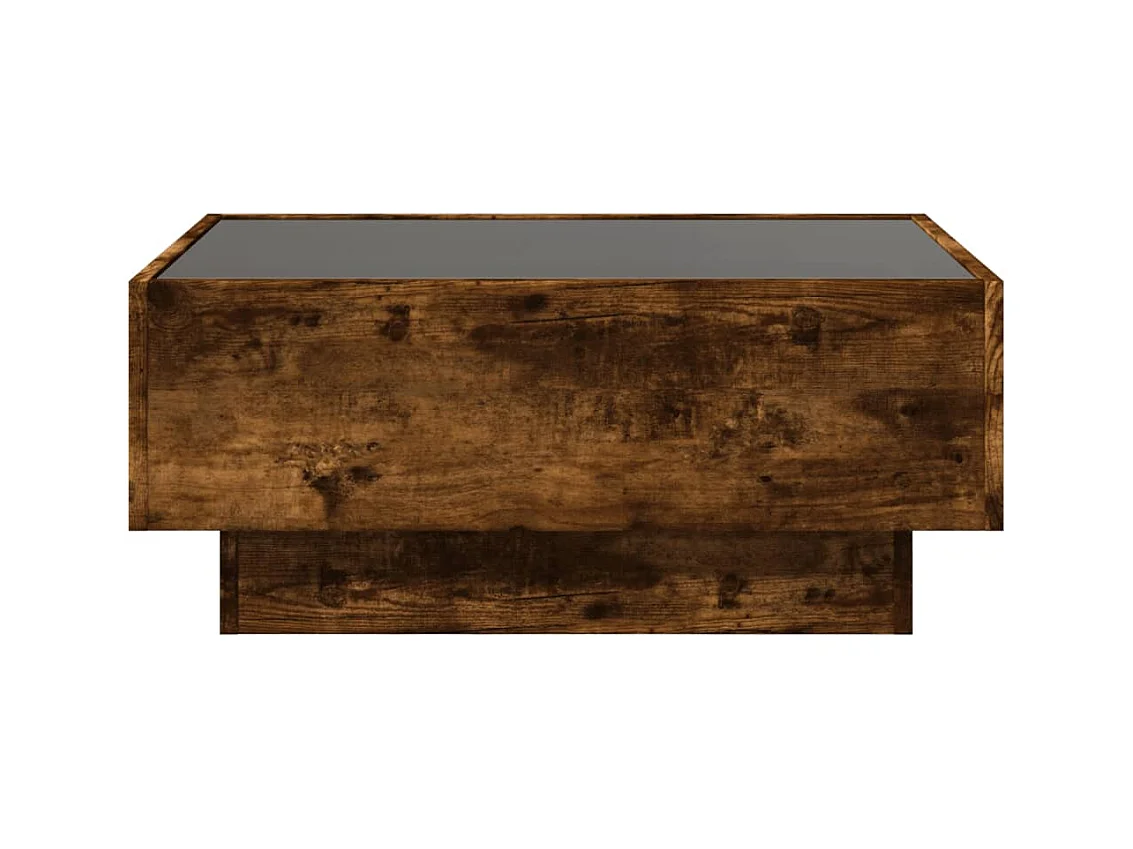 Mesa de centro-Mesa auxiliar madera contrachapada gris Sonoma 100x50,5x35 cm SHL80460