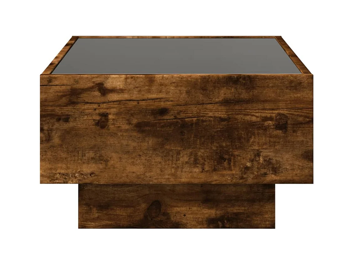 Mesa de centro-Mesa auxiliar madera contrachapada gris Sonoma 100x50,5x35 cm SHL80460