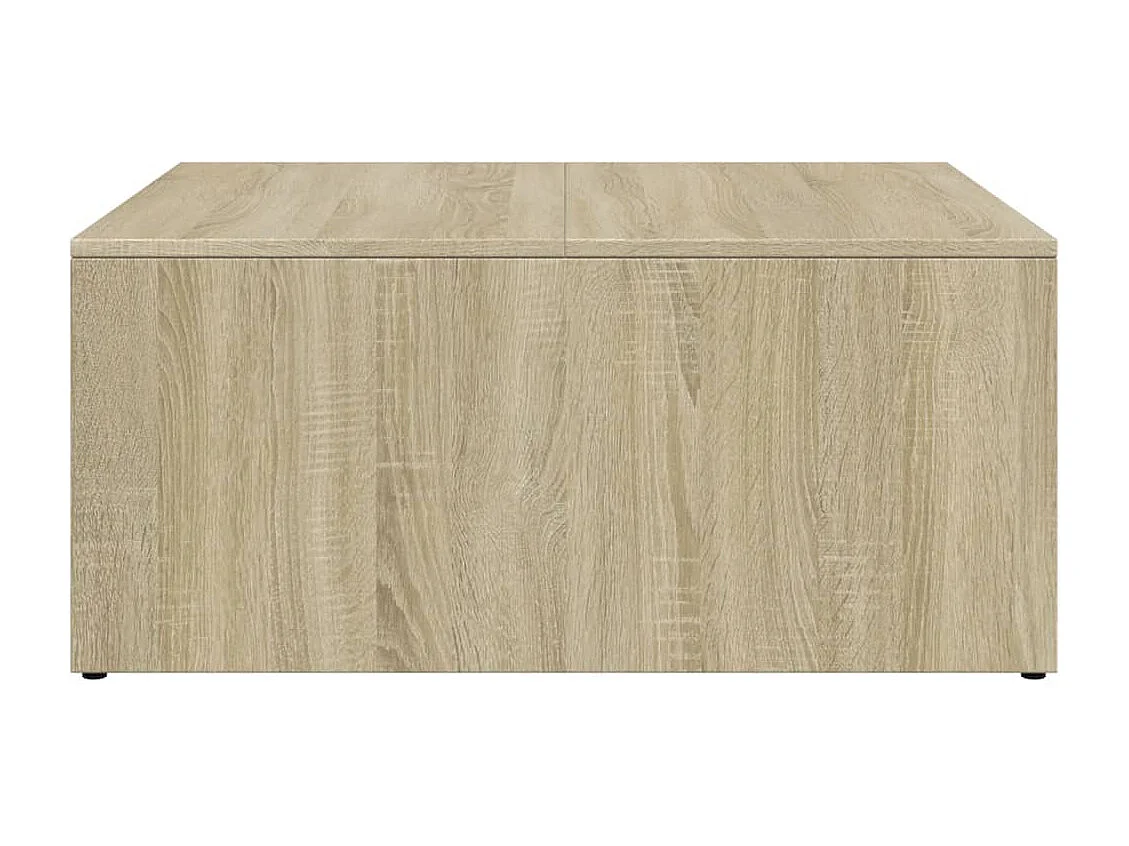 Couchtisch 2er Set-Satztische-Sofatisch Sonoma-Eiche Holzwerkstoff und Metall SHL20214