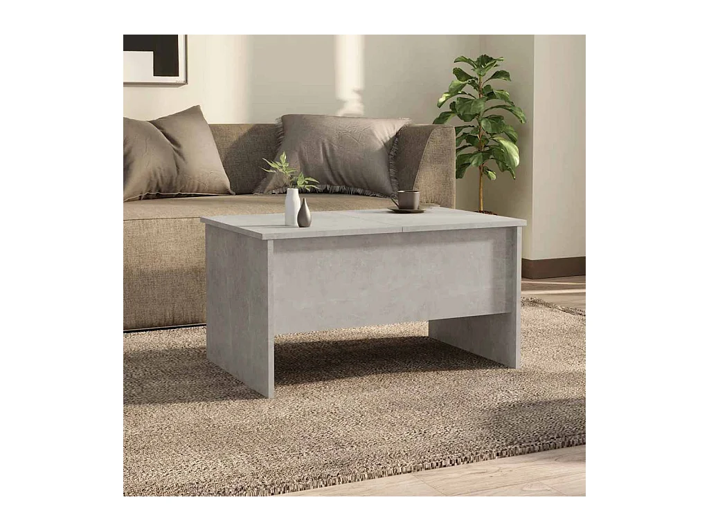 Mesa de centro | Mesa auxiliar de madera maciza de pino blanco Ø42,5x45 cm SHL4894