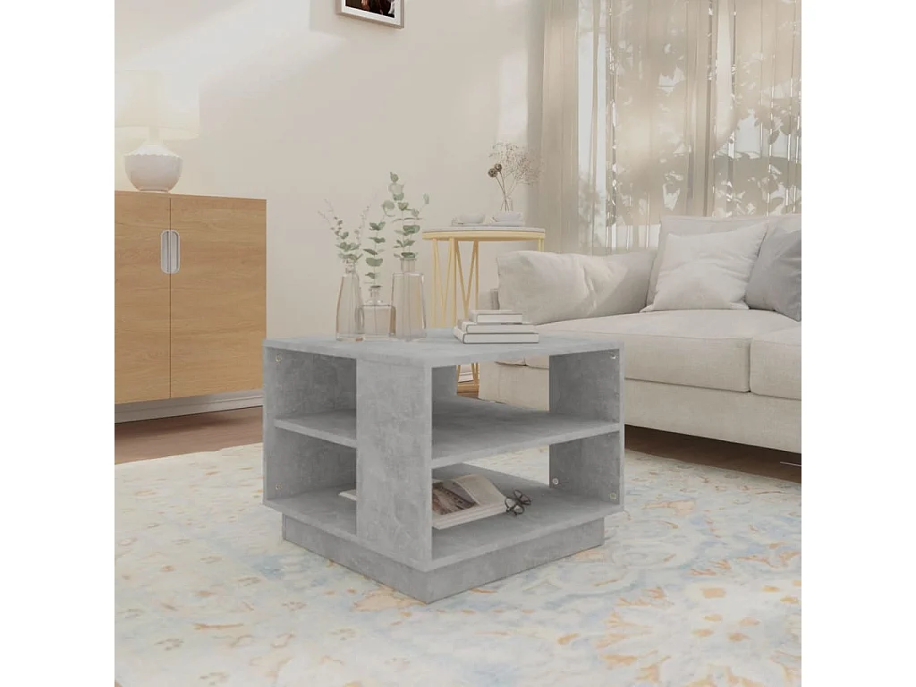 Mesa de centro | Mesa auxiliar de madera maciza de pino marrón miel Ø52,5x45 cm SHL1689