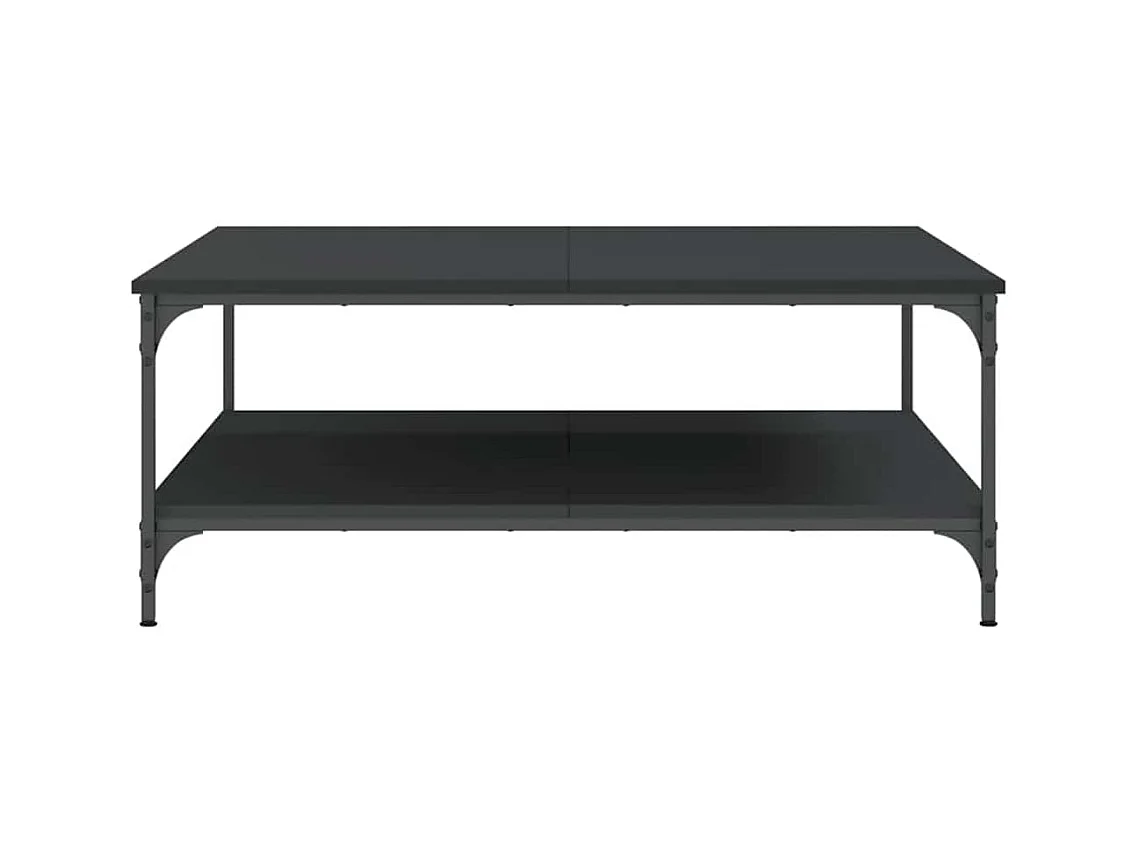 Mesa de centro | Mesa auxiliar y LED madera ingeniería roble Sonoma 50x50x45 cm SHL4419