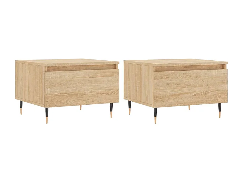 Mesa de centro | Mesa auxiliar madera maciza de acacia 90x50x38 cm SHL4819