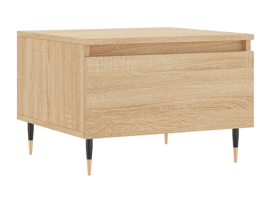 Conjunto de 2 Mesas de Centro | Mesa de apoio | Mesa de café 50x46x35cm deriv. madeira carvalho sonoma