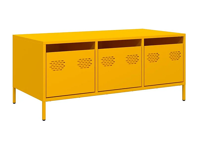 Mesa de centro-Mesa auxiliar madera maciza de pino negro 90x50x35 cm SHL1625