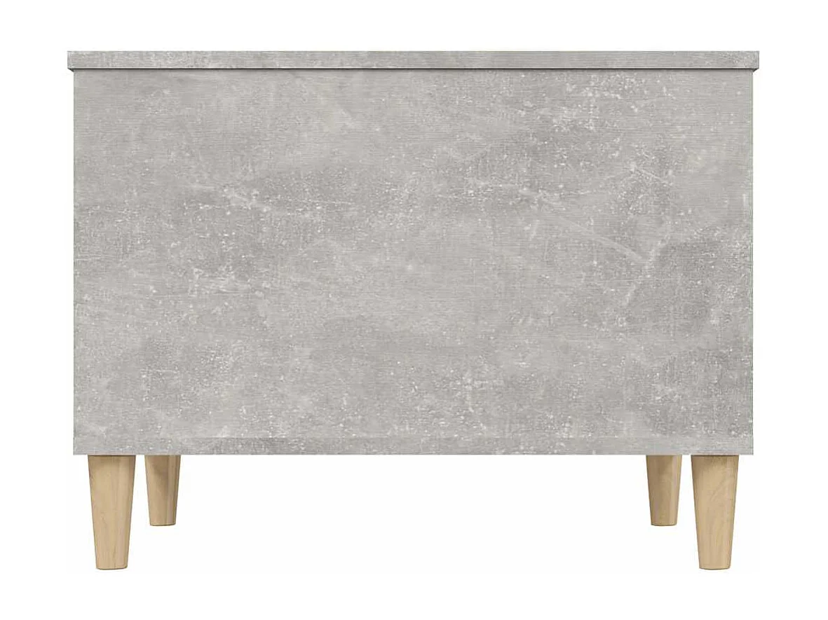 Couchtisch-Wohnzimmertisch-Beistelltische Betongrau 60x44,5x45 cm Holzwerkstoff SHL21000