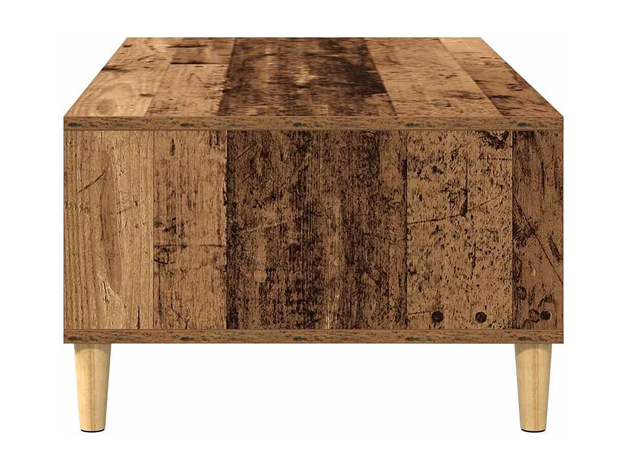 Salontafel | Koffietafel Oud hout 103.5 x 60 x 35 cm Bewerkt hout
