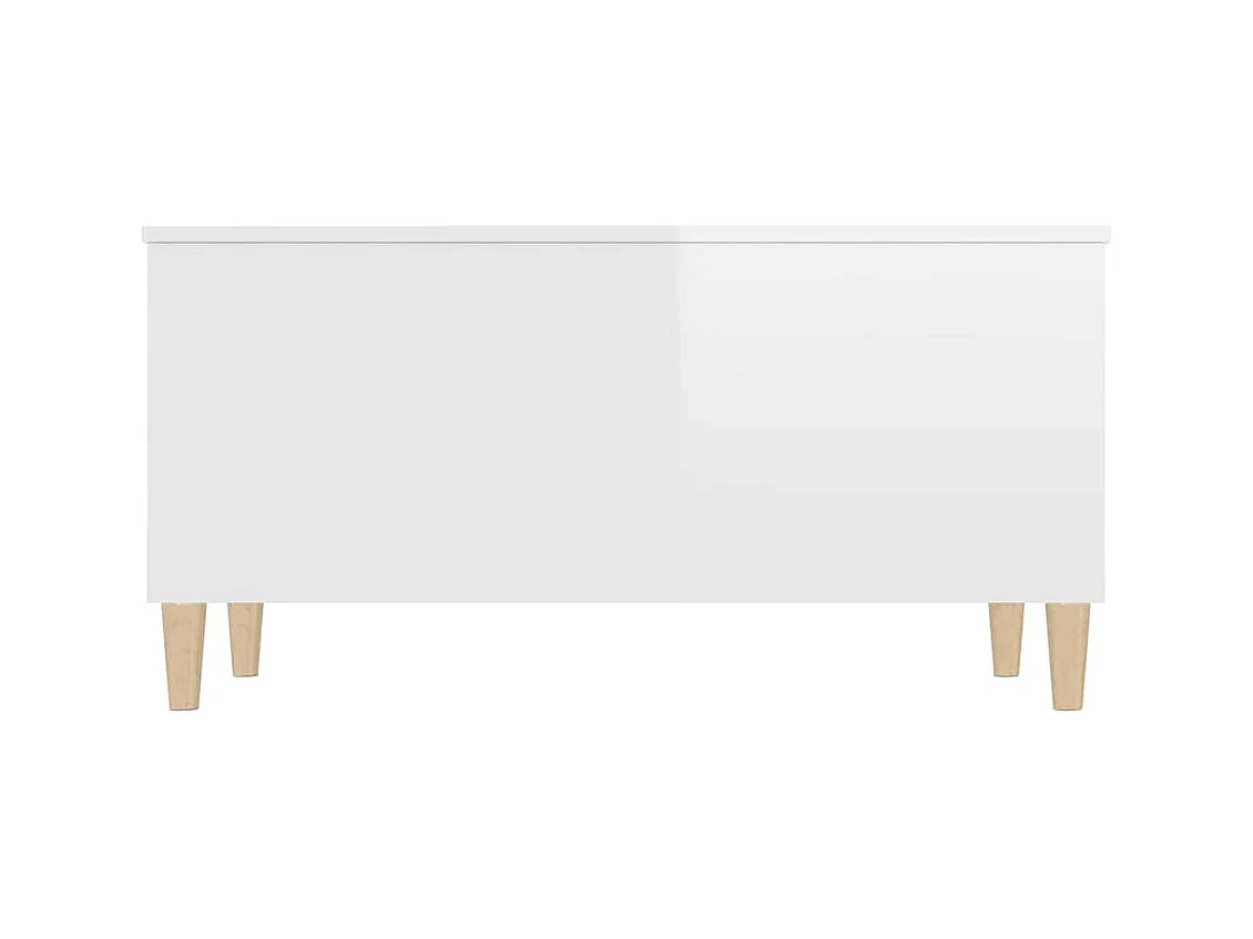 Mesa de centro | Mesa auxiliar madera contrachapada roble ahumado 90x50x40 cm SHL4194