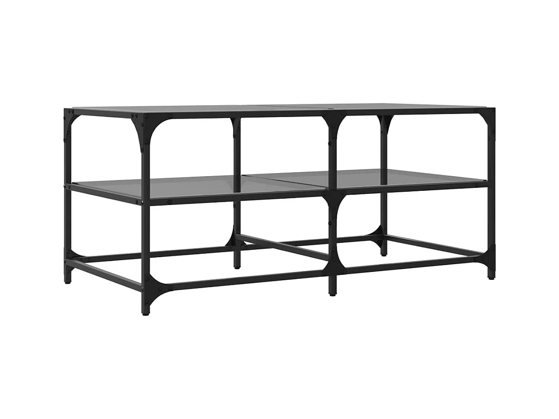 Mesa de centro-Mesa auxiliar madera contrachapada blanco 80x50x36 cm SHL52673