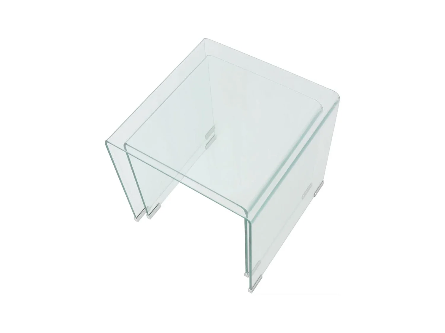 Mesa de centro | Mesa auxiliar salon madera de ingeniería blanco 35x35x60 cm SHL844018