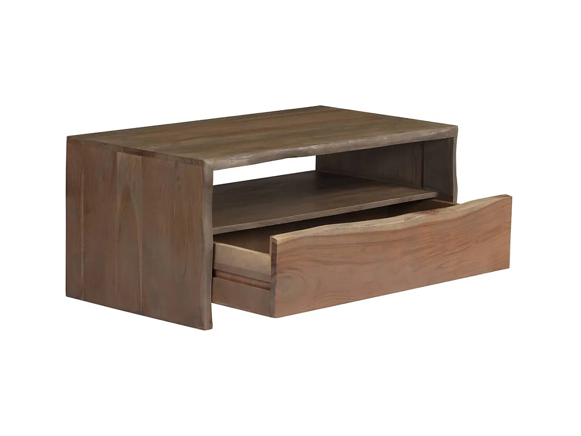 Mesa de centro | Mesa de café | Mesa auxiliar con cajón Drammen Roble 99x55x45 cm SHL2931