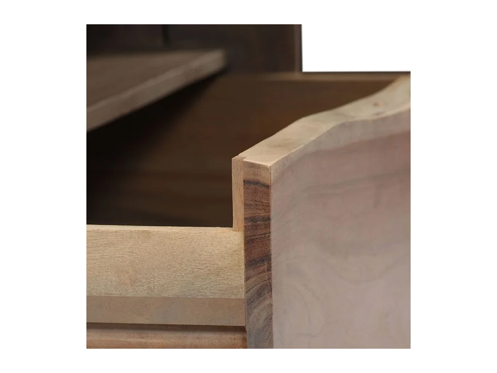 Mesa de centro | Mesa de café | Mesa auxiliar con cajón Drammen Roble 99x55x45 cm SHL2931