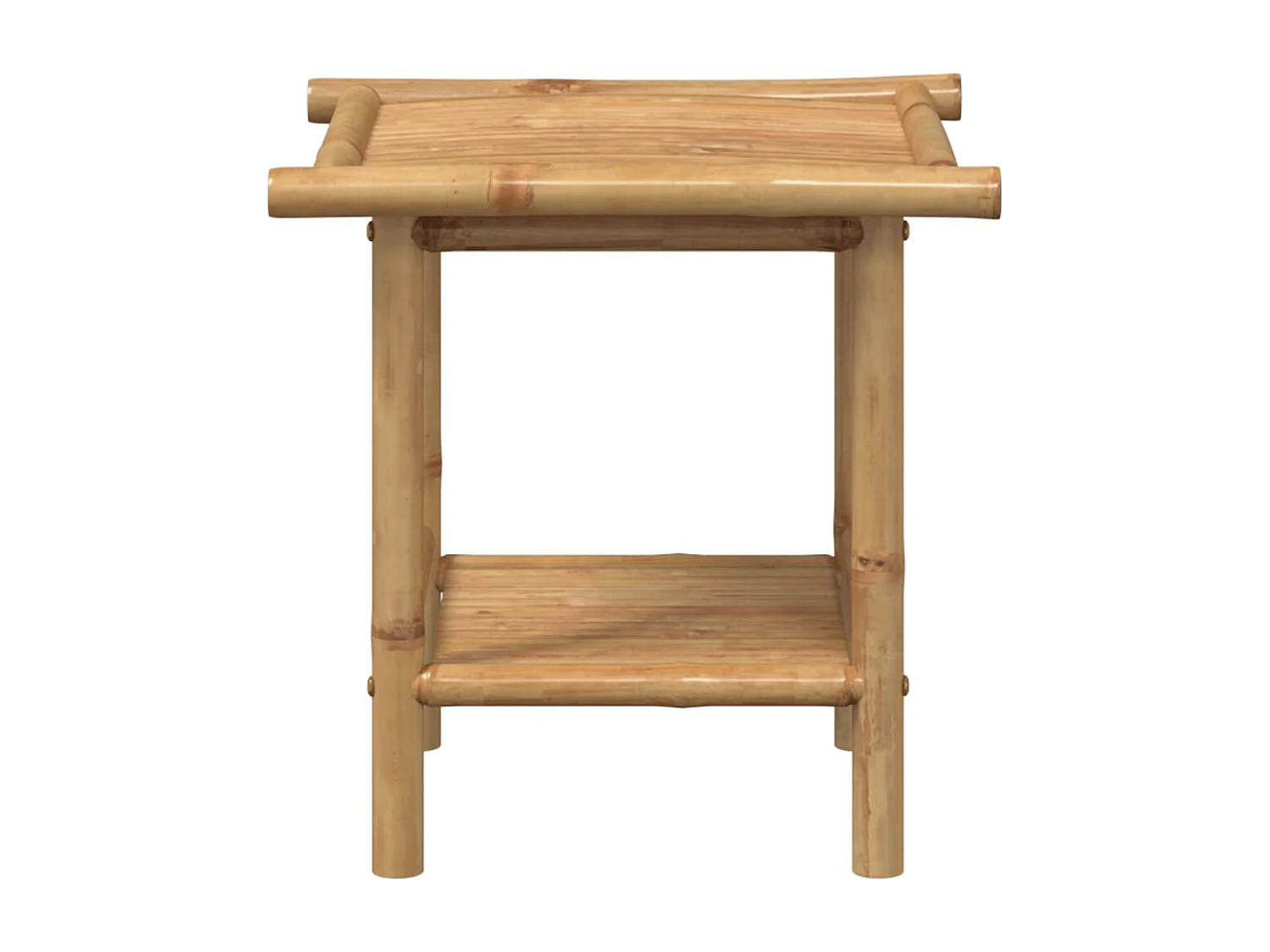 Mesa de centro | Mesa auxiliar con luces LED gris hormigón 50x50x40 cm SHL46427