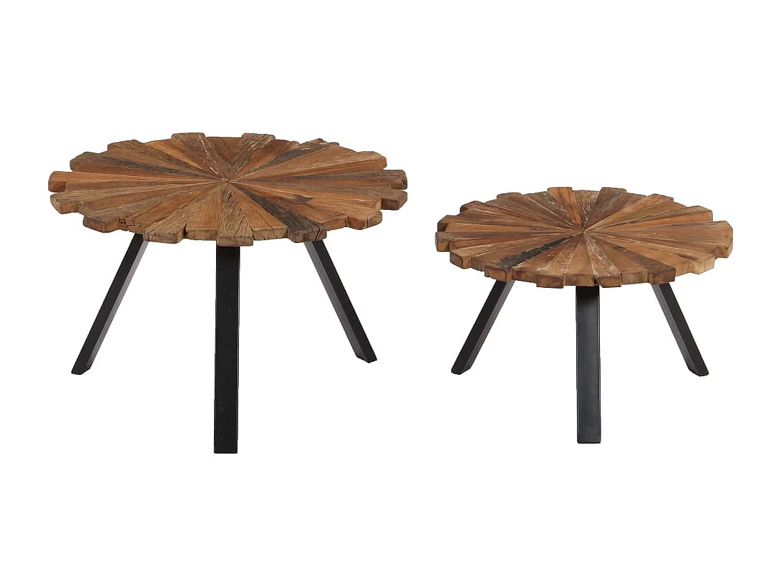 Mesa de centro | Mesa de café | Mesa auxiliar Madera vieja 90x50x40 cm SHL256585