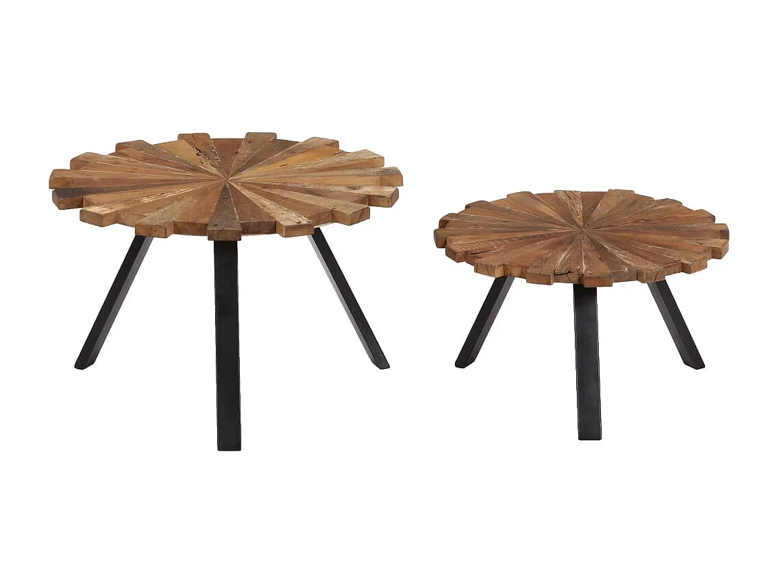 Mesa de centro | Mesa de café | Mesa auxiliar Madera vieja 90x50x40 cm SHL256585