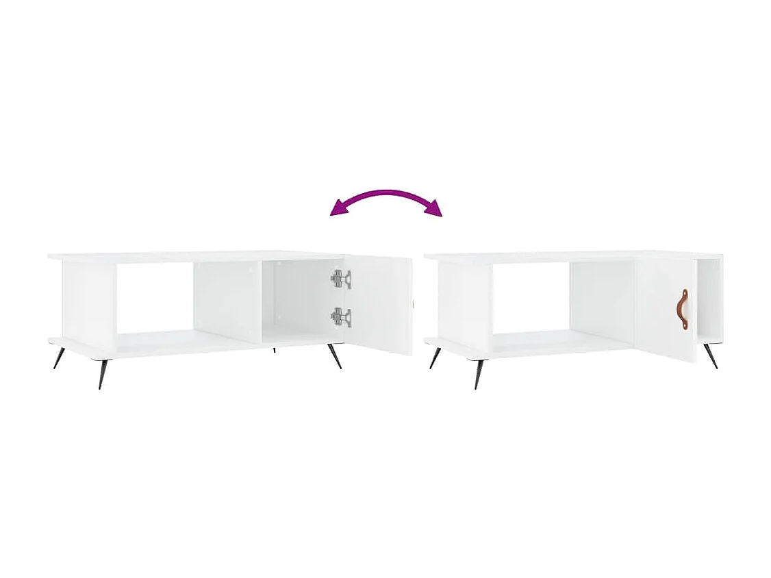 Mesa de centro | Mesa auxiliar madera de ingeniería roble Sonoma 60x50x40 cm SHL3220