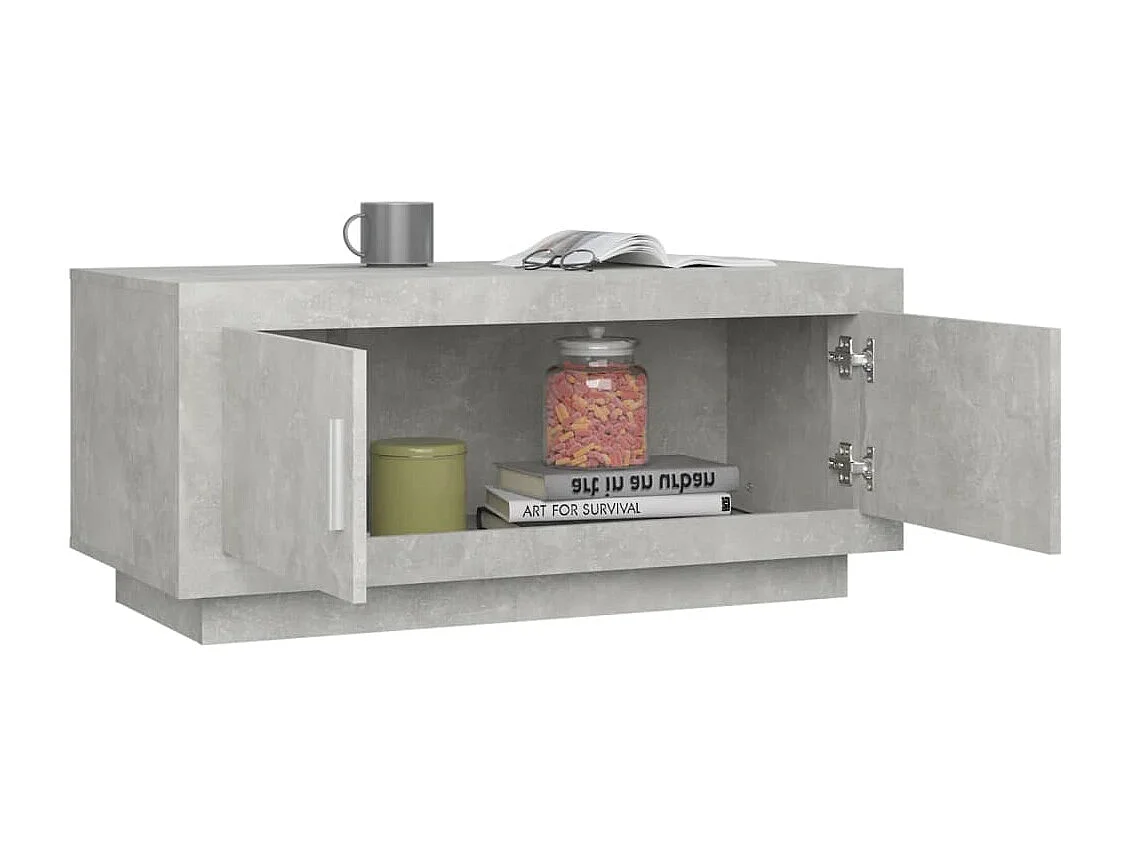 Mesa de centro | Mesa auxiliar giratoria 360 grados roble artisan 90x90x34,5 cm SHL2154