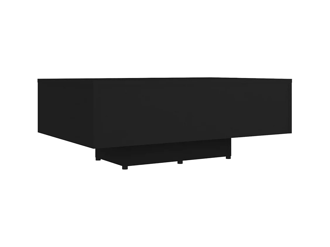 Mesa de centro | Mesa auxiliar con luces LED roble ahumado 90x50x40 cm SHL4163