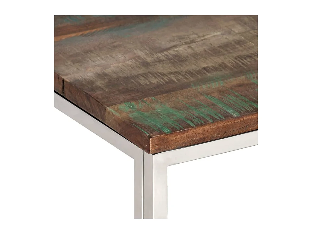 Mesa de centro | Mesa auxiliar con Infinity LED gris Sonoma 40x40x49 cm SHL141145