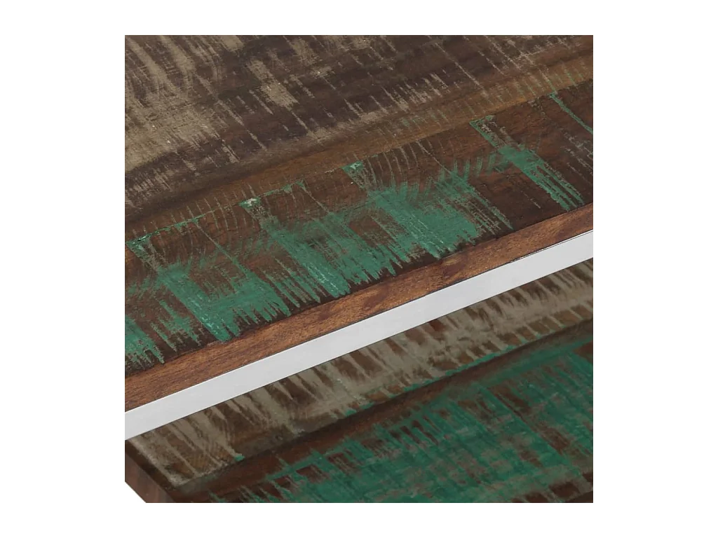 Mesa de centro | Mesa auxiliar con Infinity LED gris Sonoma 40x40x49 cm SHL141145