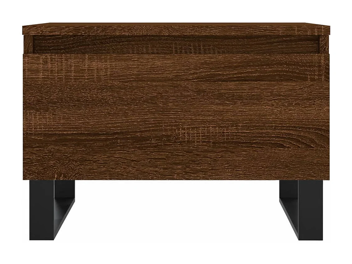 Mesa de centro | Mesa auxiliar madera maciza de pino marrón miel 100x50x41 cm SHL1656