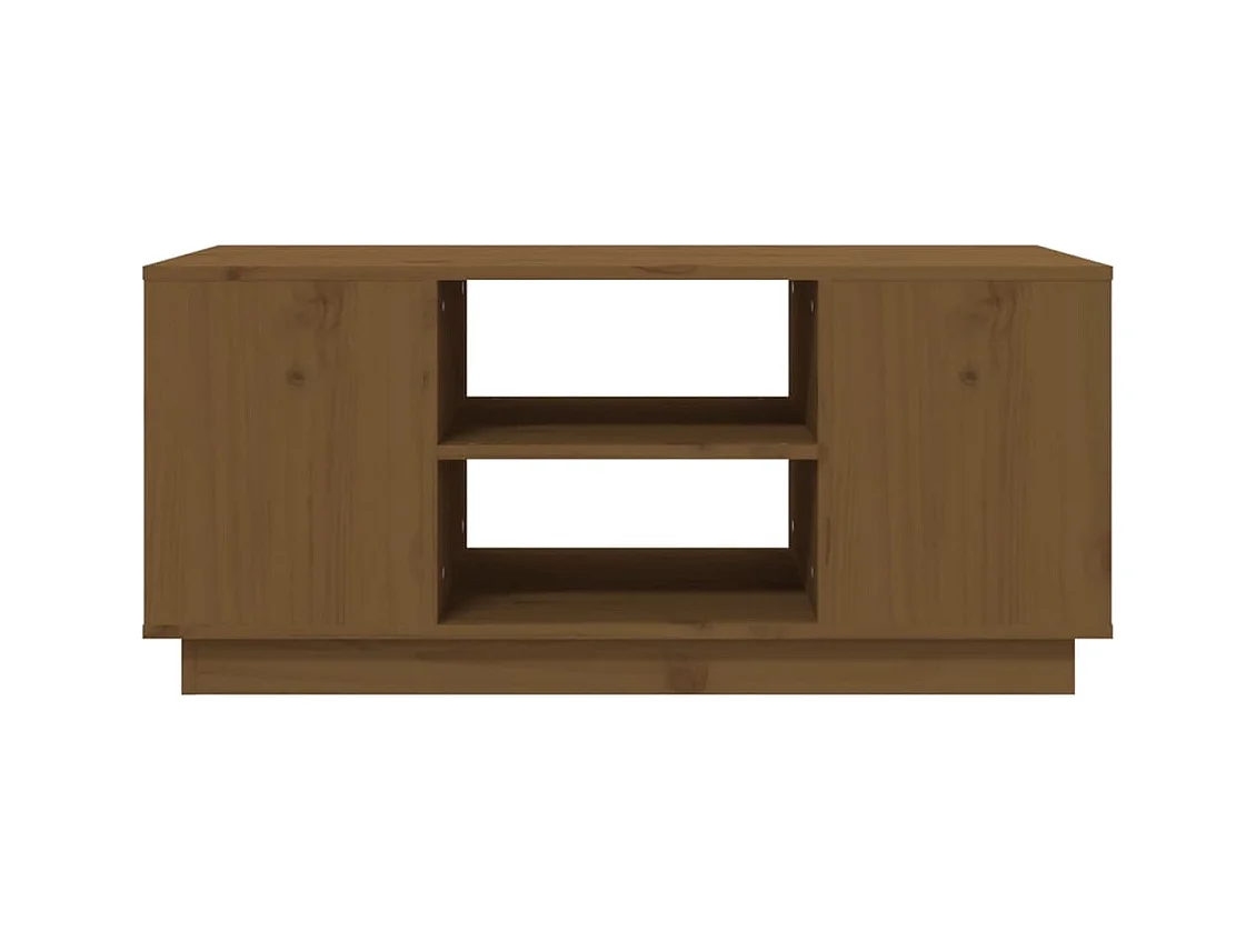 Mesa de centro | Mesa auxiliar madera contrachapada gris hormigón 90x50x36,5 cm SHL56488