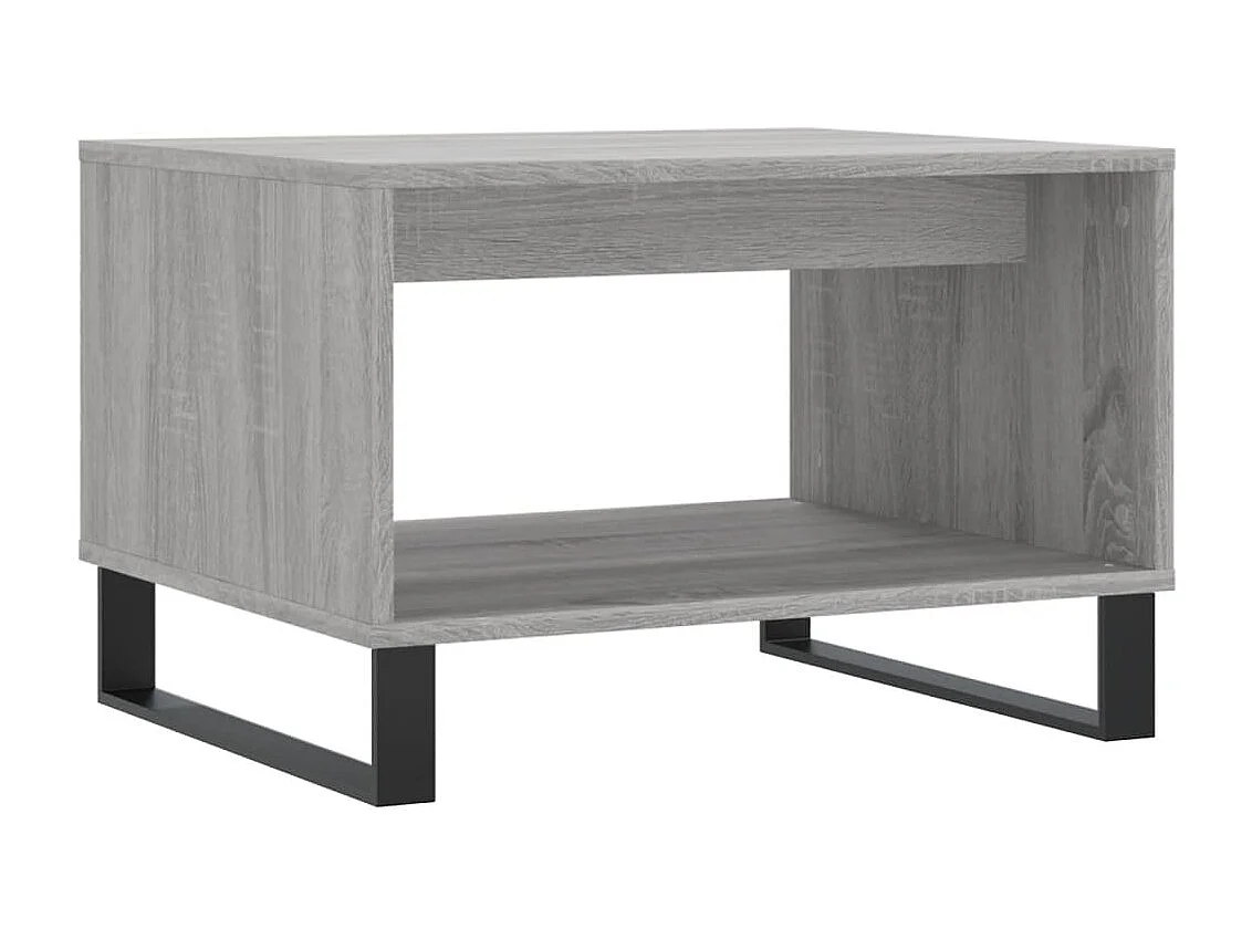 Couchtisch-Wohnzimmertisch-Beistelltische Grau Sonoma 60x50x40 cm Holzwerkstoff SHL20455