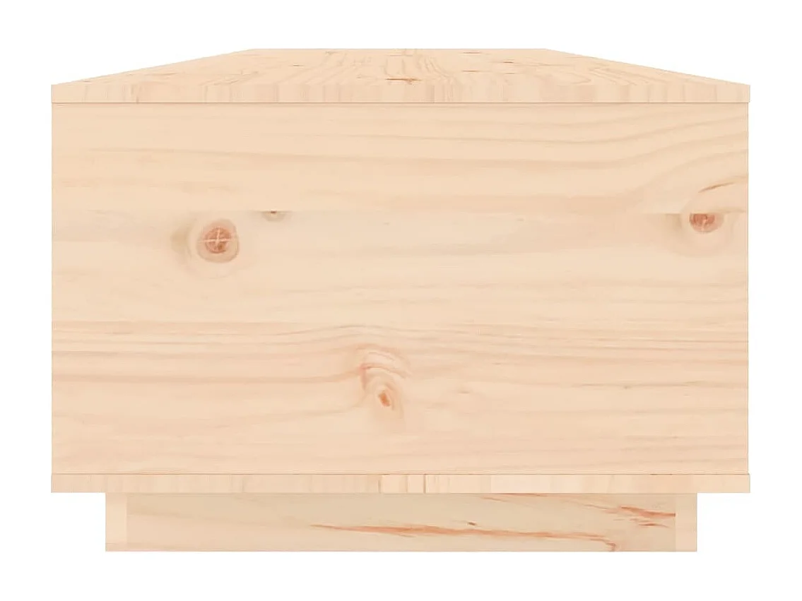 Couchtisch-Sofatisch-Beistelltische 100x50x35 cm Massivholz Kiefer SHL26260