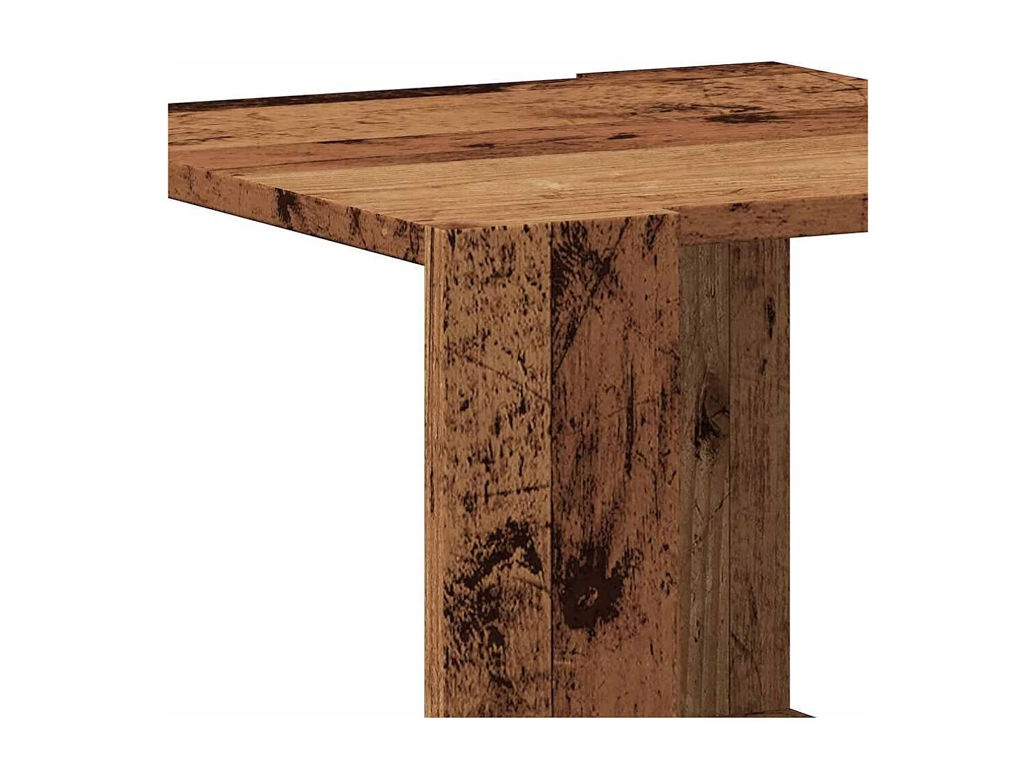 Mesa de centro-Mesa auxiliar negra 100x50x40 cm ratán sintético SHL2134