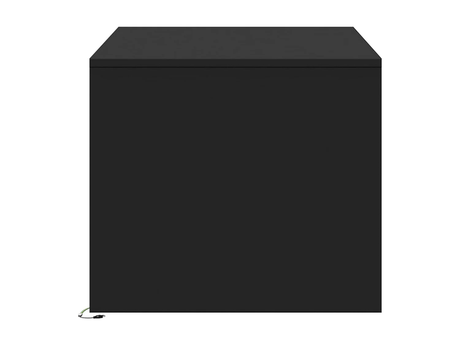 Mesa de centro-Mesa auxiliar madera maciza mango y contrachapada 80x54x40 cm SHL39263