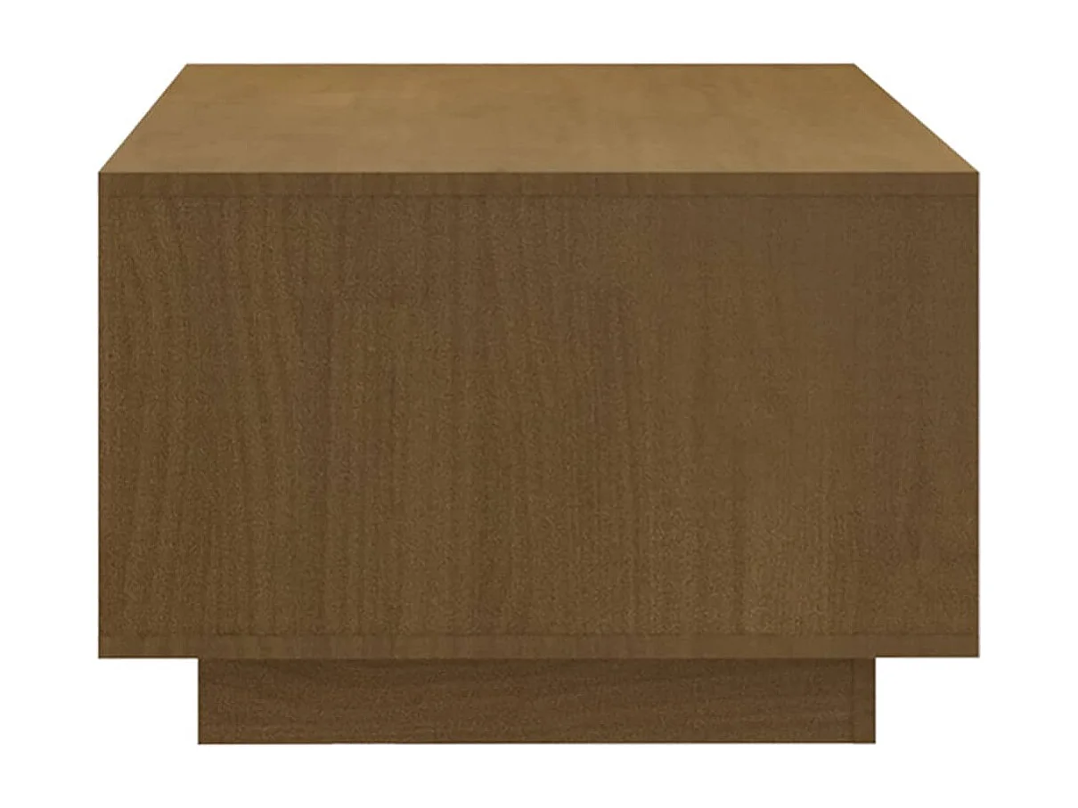 Mesa de centro | Mesa auxiliar de madera maciza de pino gris 110x55x45 cm SHL160935