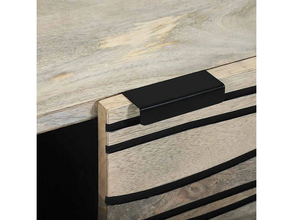 Mesas de centro apilables | Mesitas auxiliares 3 pzas madera ingeniería roble marrón SHL3037