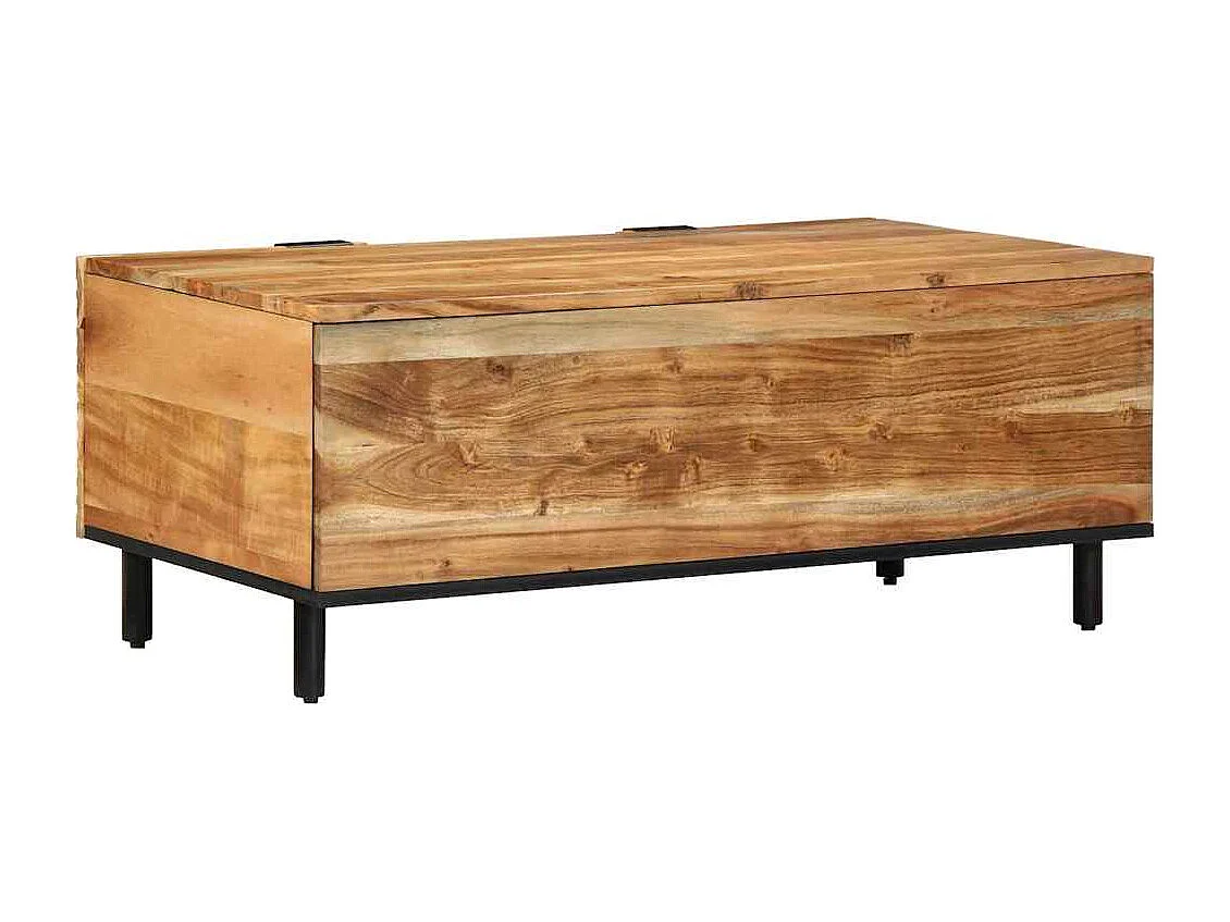 Mesas de centro apilables | Mesitas auxiliares 3 piezas madera de ingeniería negro SHL3206