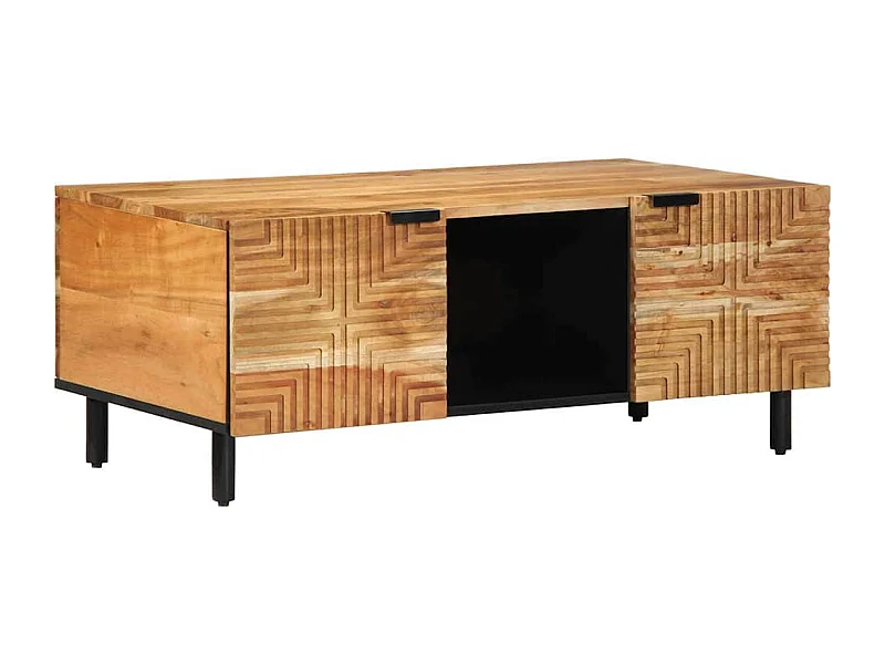 Mesa de centro | Mesa de apoio | Mesa de café Castanho 100x54x40 cm