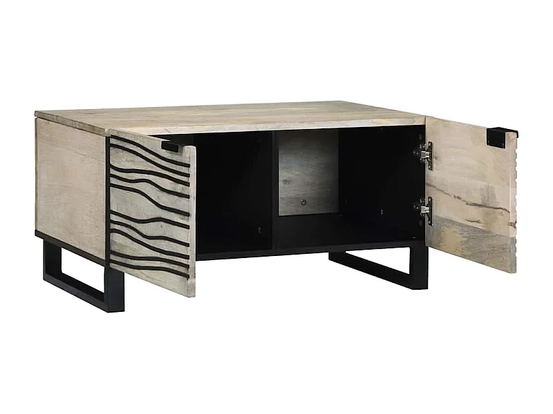 Mesas de centro apilables | Mesitas auxiliares 3 pzas madera ingeniería roble marrón SHL65137