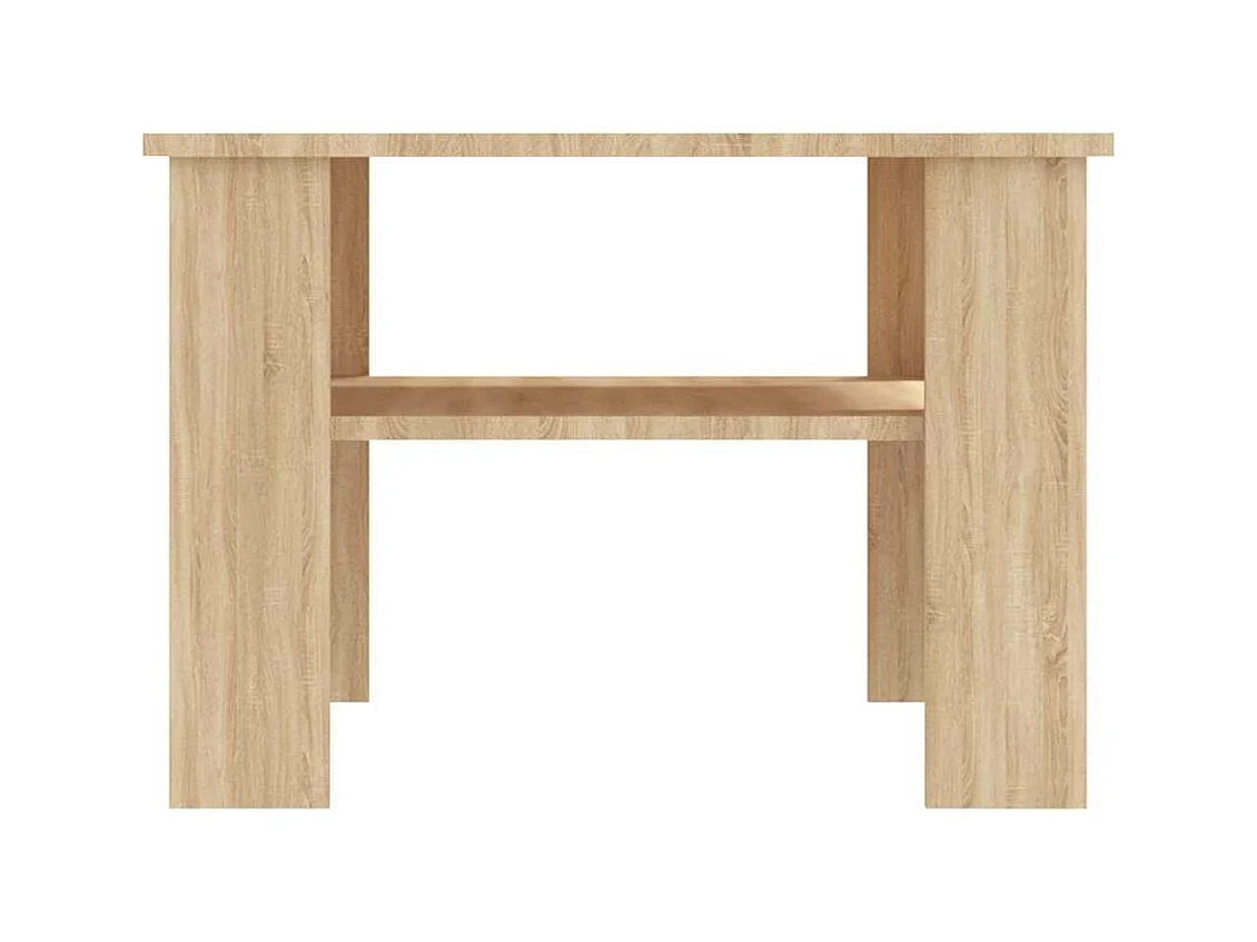 Table basse salon-Table d'appoint Chêne sonoma 60x60x42 cm Bois d’ingénierie SHL75761