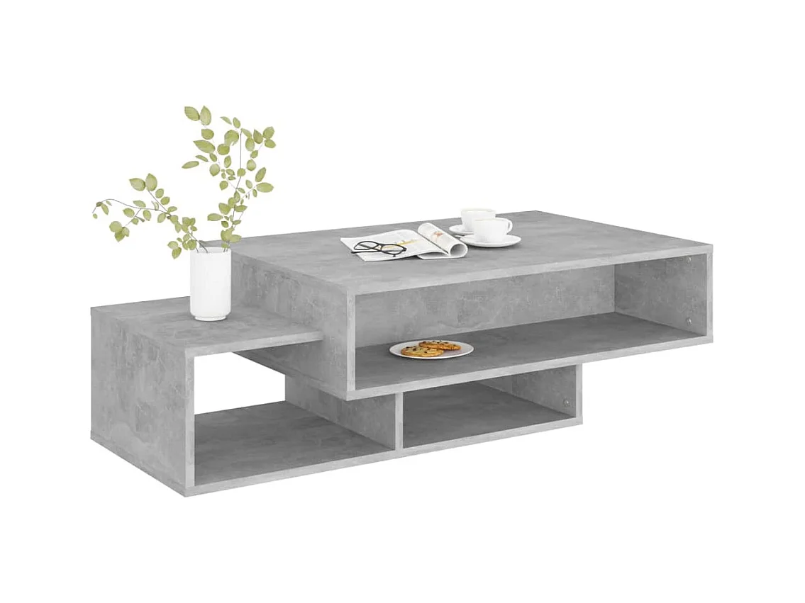 Mesa de centro | Mesa auxiliar de madera maciza de acacia 90x50x40 cm SHL3858