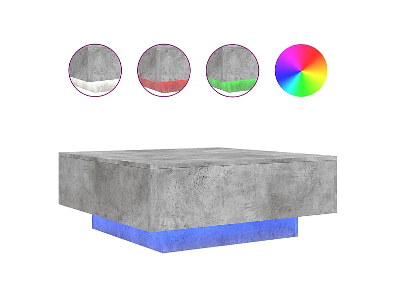 Mesa de centro-Mesa auxiliar de madera de mango rugosa 70x70x40 cm SHL10820