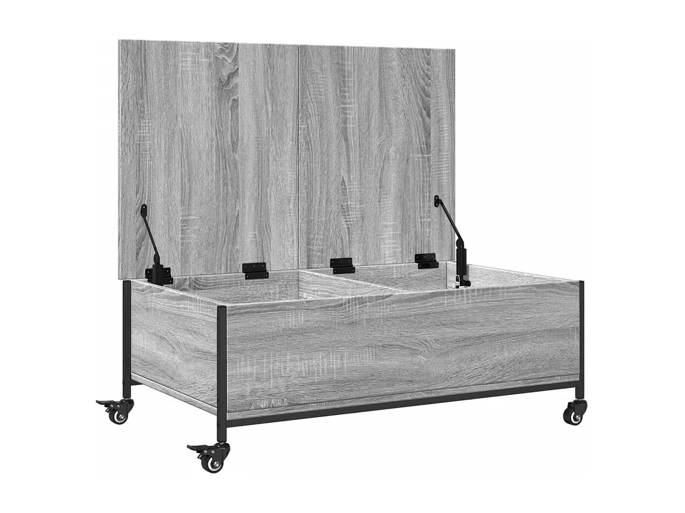 Mesa de centro-Mesa auxiliar de madera maciza mango 60x50x35 cm SHL717697