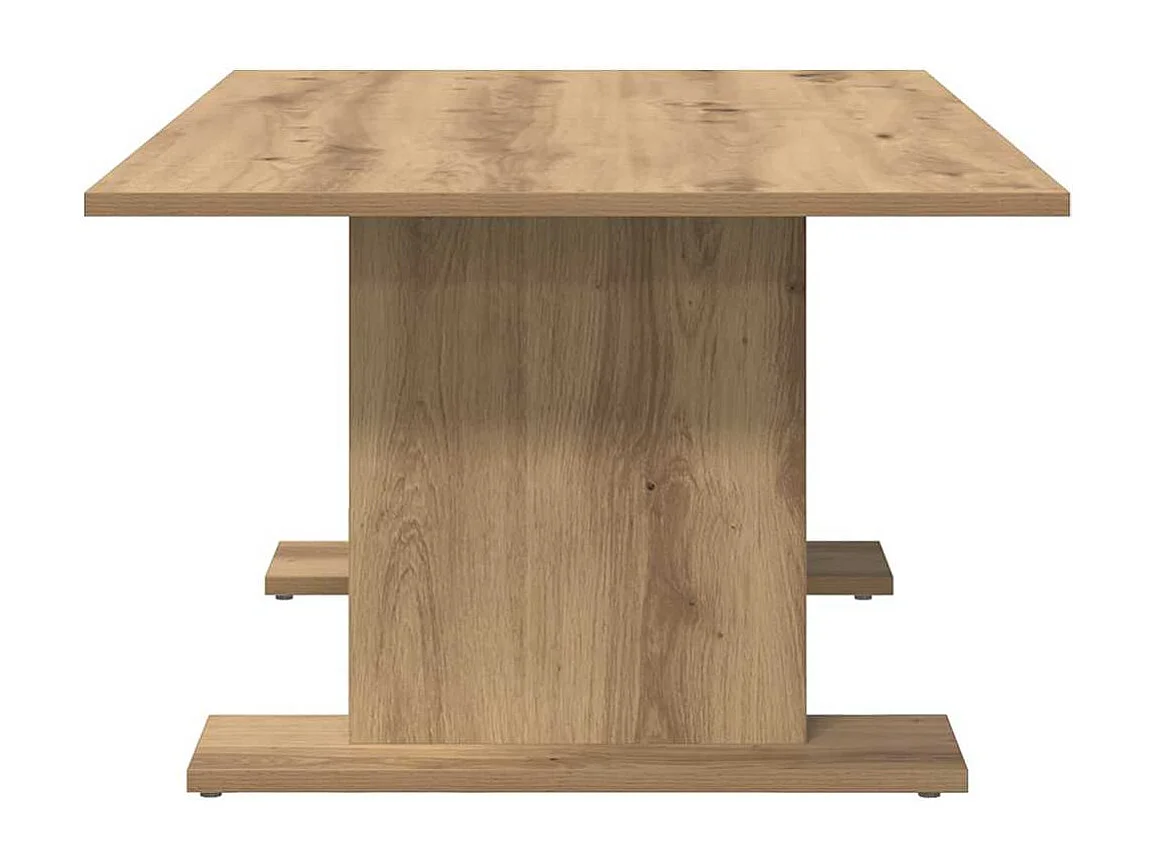 Couchtisch-Wohnzimmertisch-Beistelltische Artisan-Eiche 103.5x60x40 cm Holzwerkstoff SHL98050