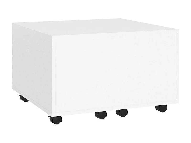 Couchtisch-Sofatisch-Beistelltische Weiß 60x60x38 cm Holzwerkstoff SHL50517