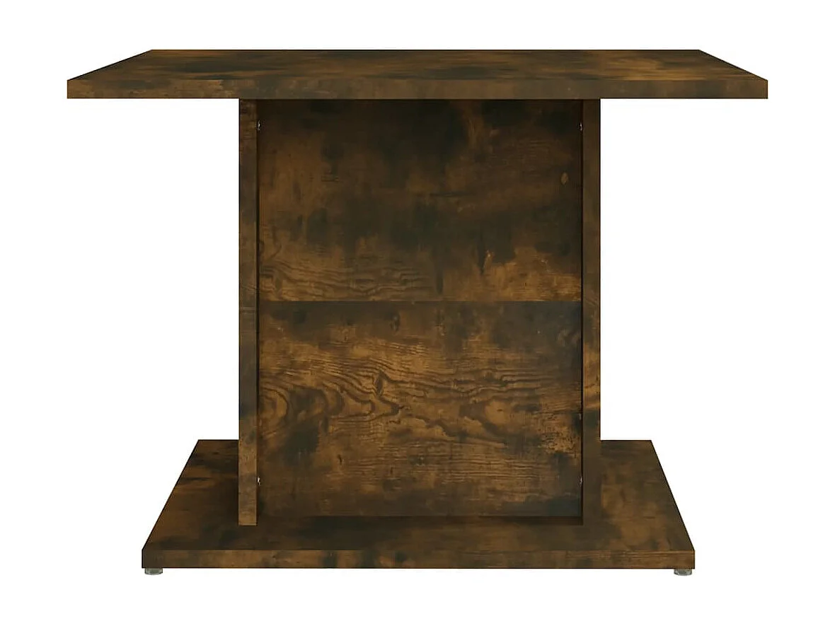 Couchtisch-Sofatisch-Beistelltische Räuchereiche 55,5x55,5x40 cm Holzwerkstoff SHL72800